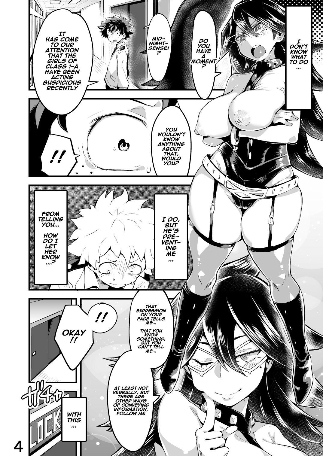 Natural Boobs Boku to Nottori Villain Nakademia Vol. 2 - My hero academia Family Taboo - Page 3