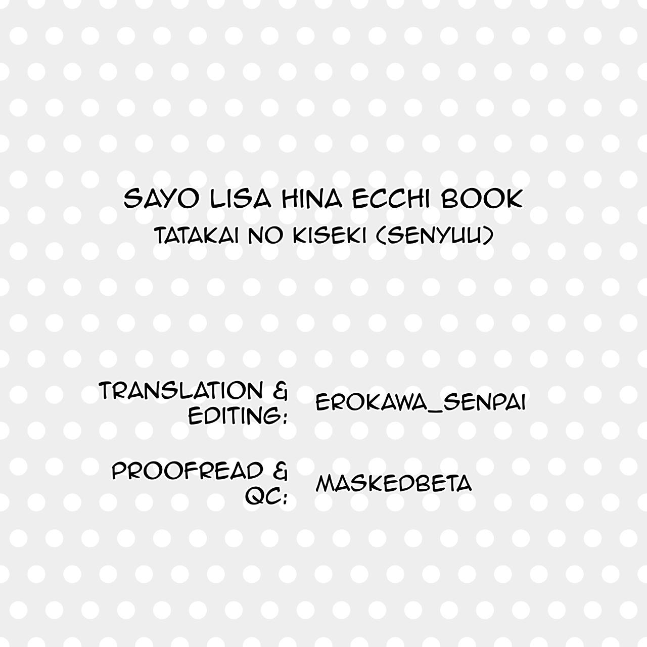 Sayo Lisa Hina Ecchi Book 17