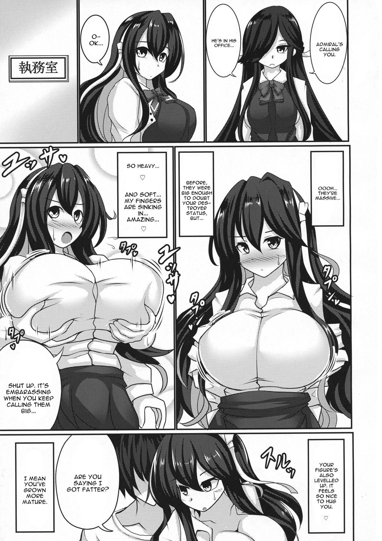 Ex Gf Naganami Milk Kai Ni - Kantai collection Punish - Page 7