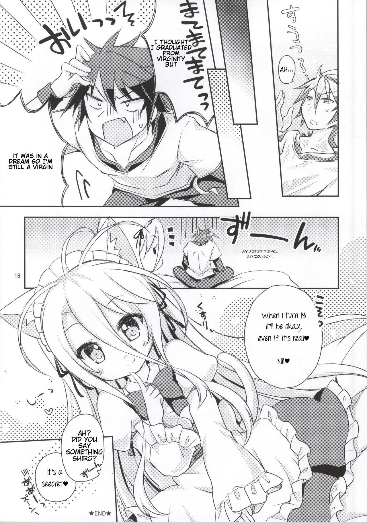 Chick Nii, Osotte? - No game no life Erotic - Page 13