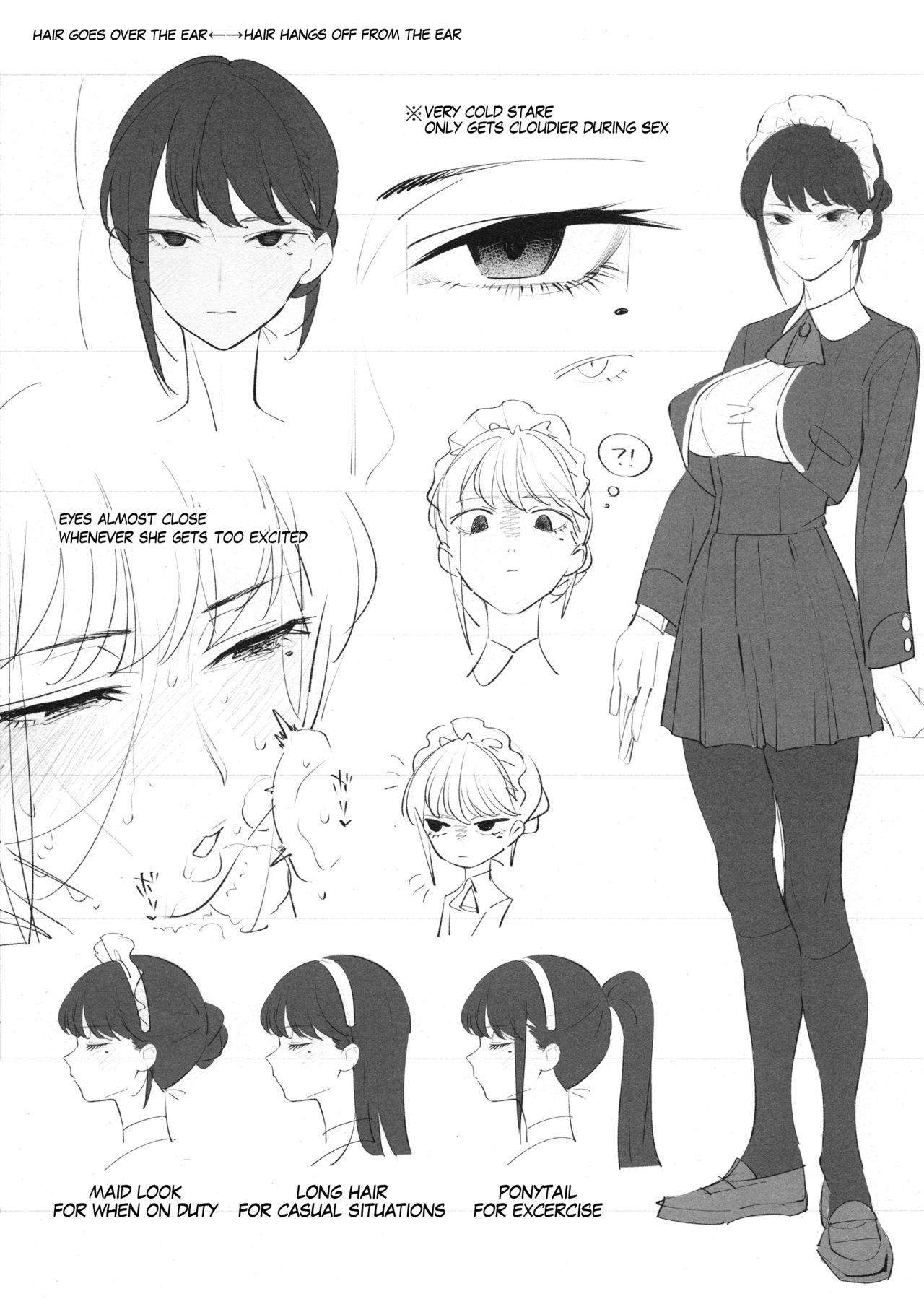 Amatuer Maid na Senpai Junbigou | Maid Senpai *In Progress* - Original Making Love Porn - Page 15