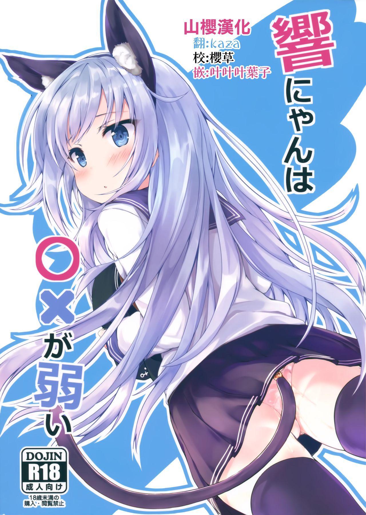 American Hibiki-nyan wa 〇× ga Yowai - Kantai collection Nice - Picture 1