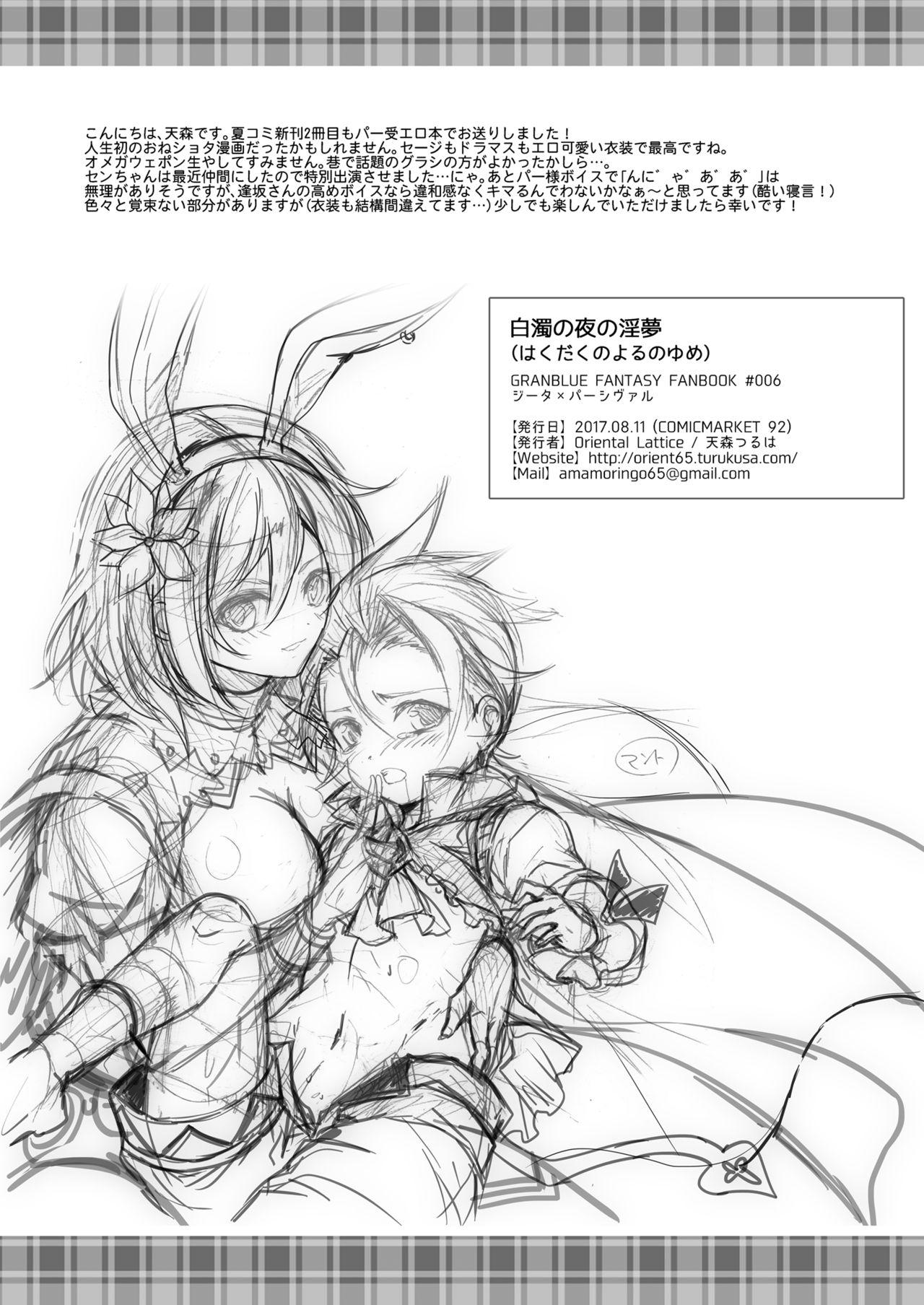 Foot Fetish Hakudaku no Yoru no Yume - Granblue fantasy Oralsex - Page 8