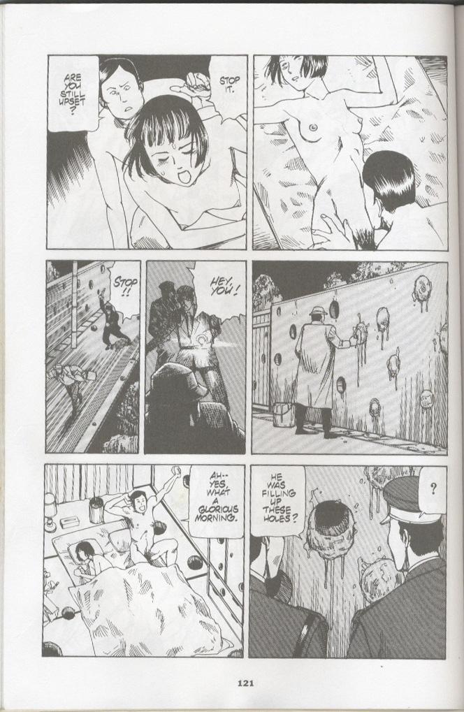Face Shintaro Kago - Punctures In Front of the Station Backshots - Page 10