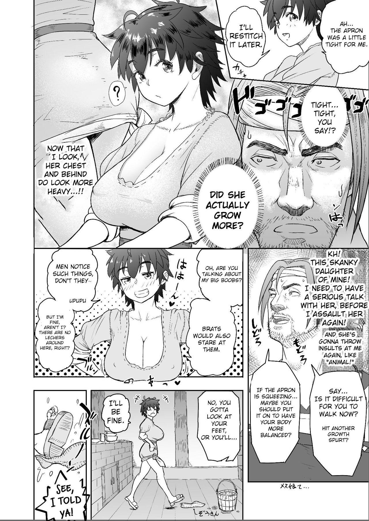 Big Natural Tits Datte Otoko wa Kedamono da mono! Dai 1.1-wa Yappari Gaman Dekinai Chichi no Juu Yoku - Dragon quest iii Pain - Page 8