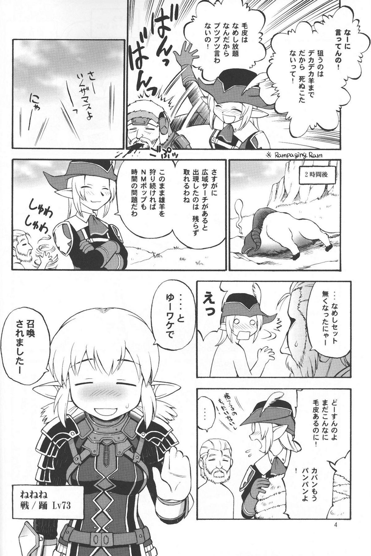 Gay Blondhair Uso Matsuri - Final fantasy xi Large - Page 3