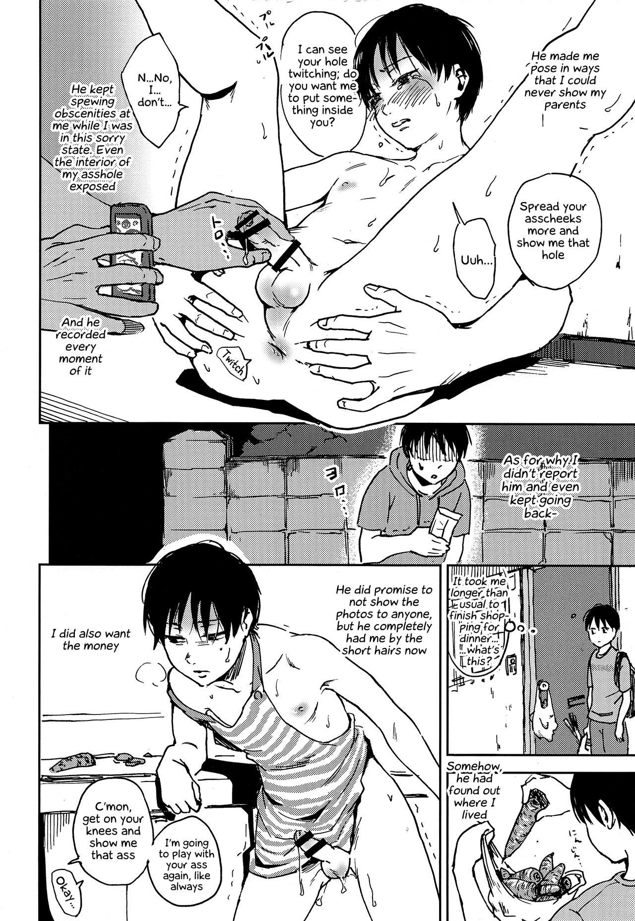 Bedroom Hiraya ni Sumu Oji-san to Sugoshita Toki no Hanashi | A Story About the Time I Spent with a Man Living in a Bungalow - Original Gaybukkake - Page 11