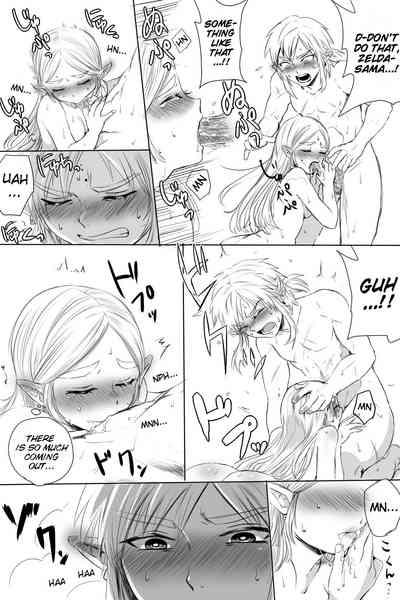 BreaWi no LinZel ga Hitasura Ichaicha Shite Sukebe na Koto Suru Manga | A BoTW manga where Link and Zelda earnestly flirt and do lewd things 7