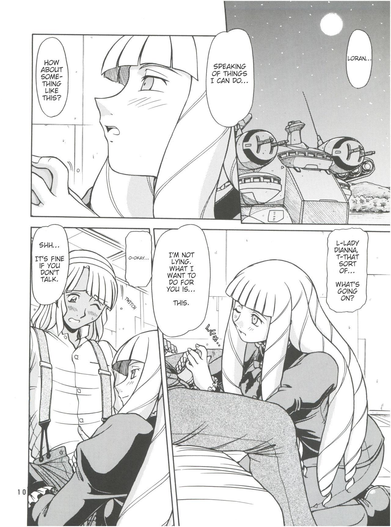 Female RED MUFFLER ∀ - Turn a gundam Doublepenetration - Page 9