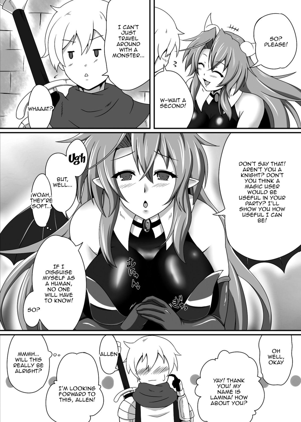 Spreadeagle Bouken no Nakama ni Succubus o | Having a Succubus as a Traveling Companion - Original Spying - Page 4