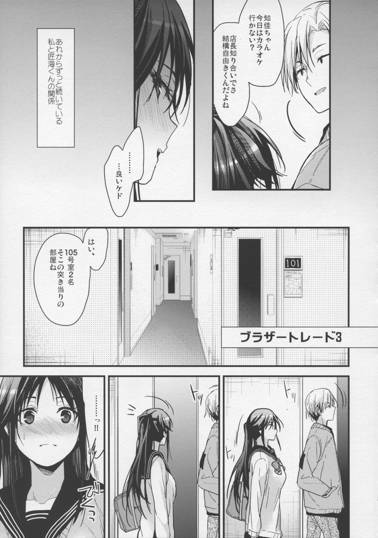 Gaybukkake Brother Trade 3 Zoku Ueno Chika Hen - Original Flogging - Page 4