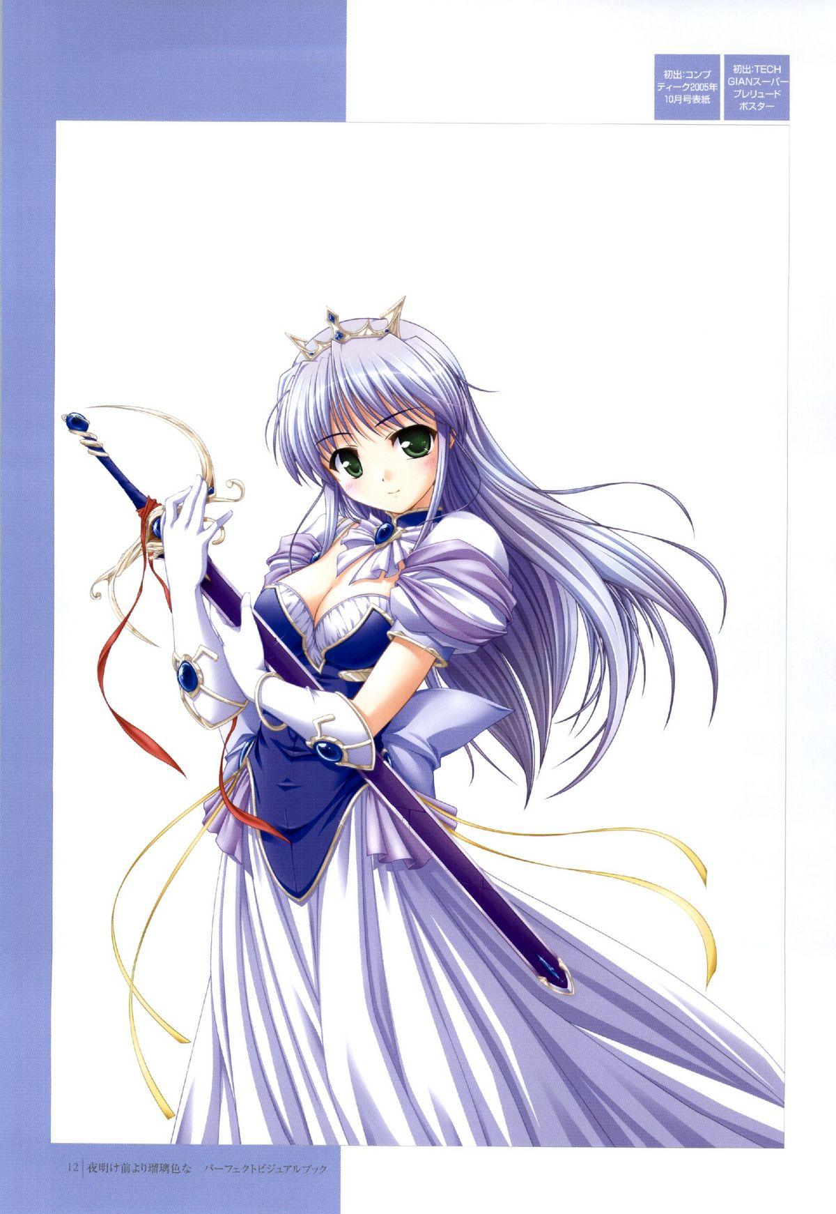 Yoake Mae Yori Ruri Iro Na ( Crescent Love ) Perfect Visual Book 10