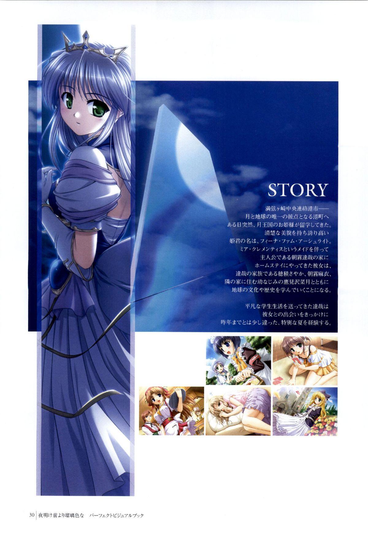Yoake Mae Yori Ruri Iro Na ( Crescent Love ) Perfect Visual Book 26