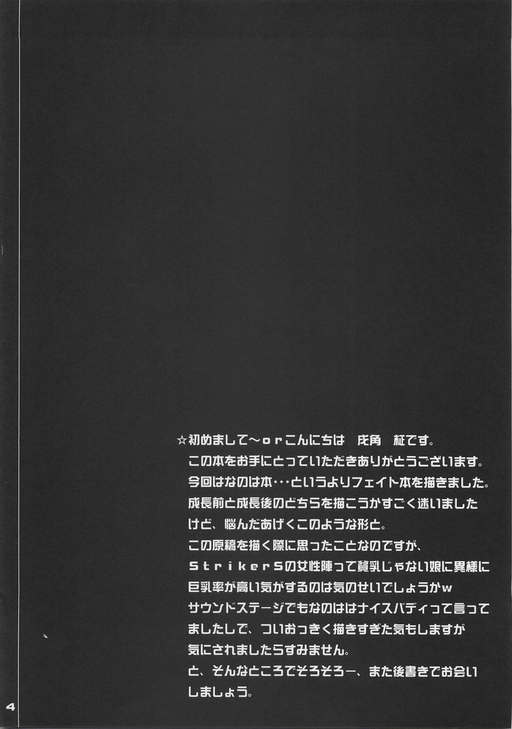 Gordinha Otona na Fate no hon - Mahou shoujo lyrical nanoha Pussyfucking - Page 3