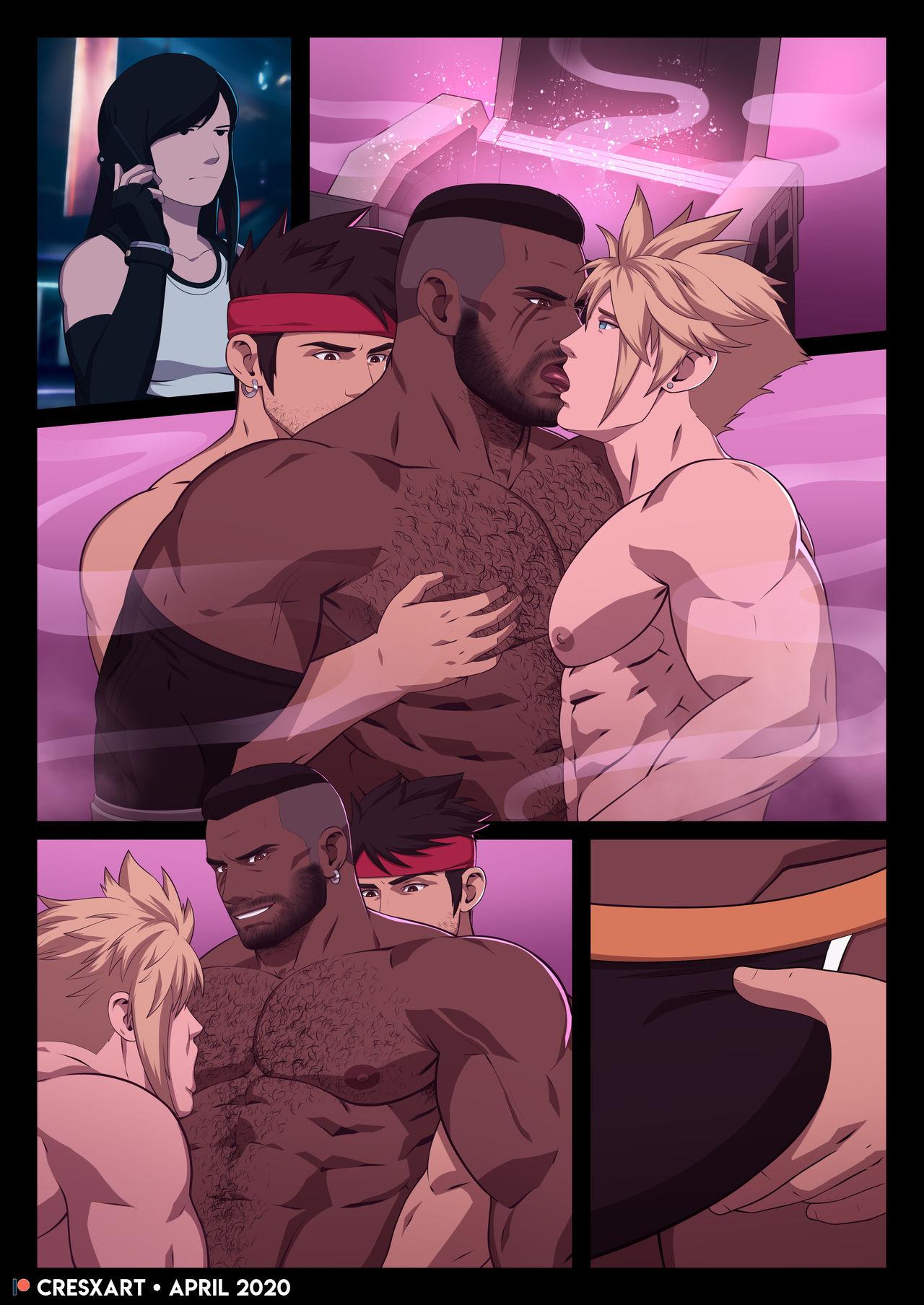 Gay Boys Side Quest: FFVII comic - Final fantasy vii Extreme - Page 3