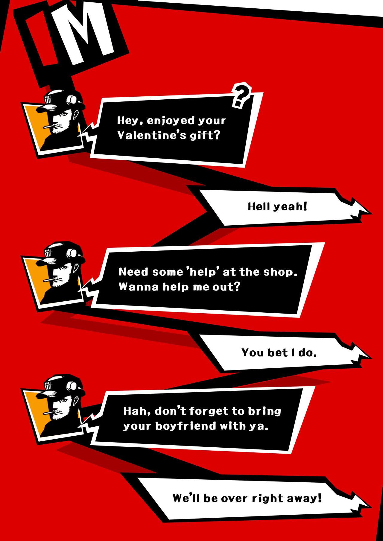 Slapping Secret Valentine: P5 Comic - Persona 5 Twinkstudios - Page 13