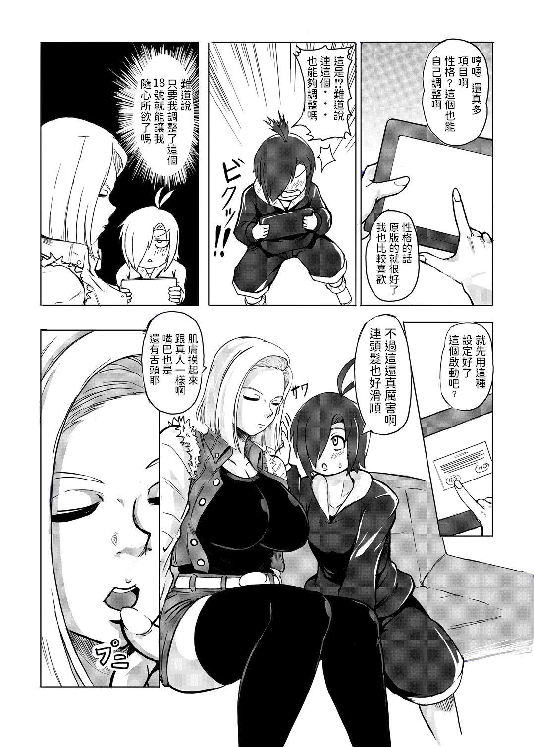 Amateur Sex 18-gou o Shuuchishin Zero ni Shite Yarimakurimashita - Dragon ball z Costume - Page 3