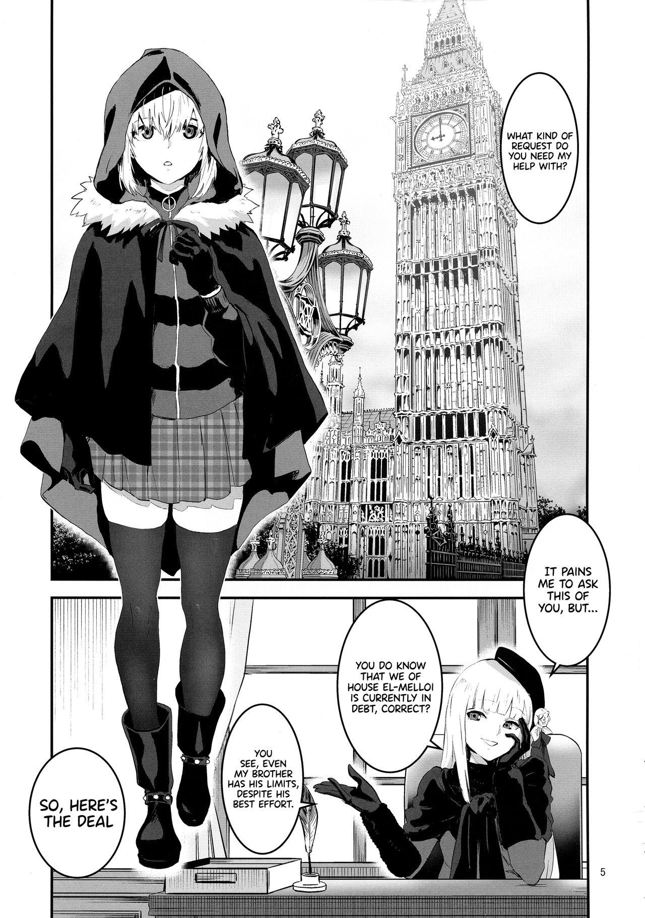 Bath Taking Advantage of Gray-chan Weakness, We Graduated from our Virginity. - Lord el-melloi ii sei no jikenbo Leite - Page 5
