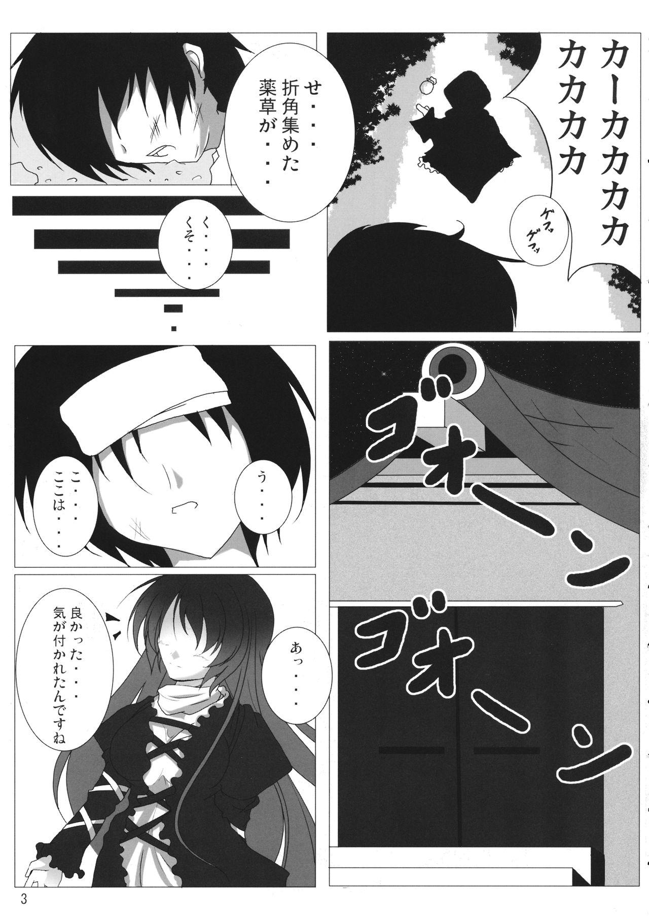 Gay Blackhair Inochi Hasudera Isourou Nisshi - Touhou project Amazing - Page 4