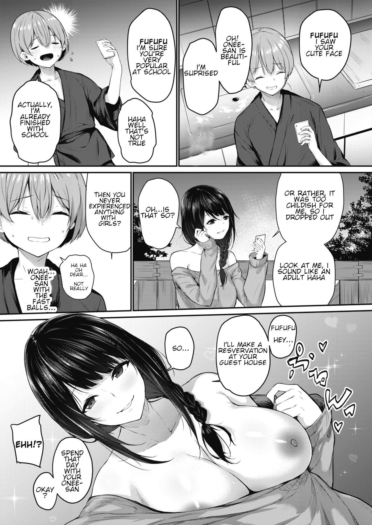 Str8 Onee-san wa Toshishita Aikouka Shemale - Page 3