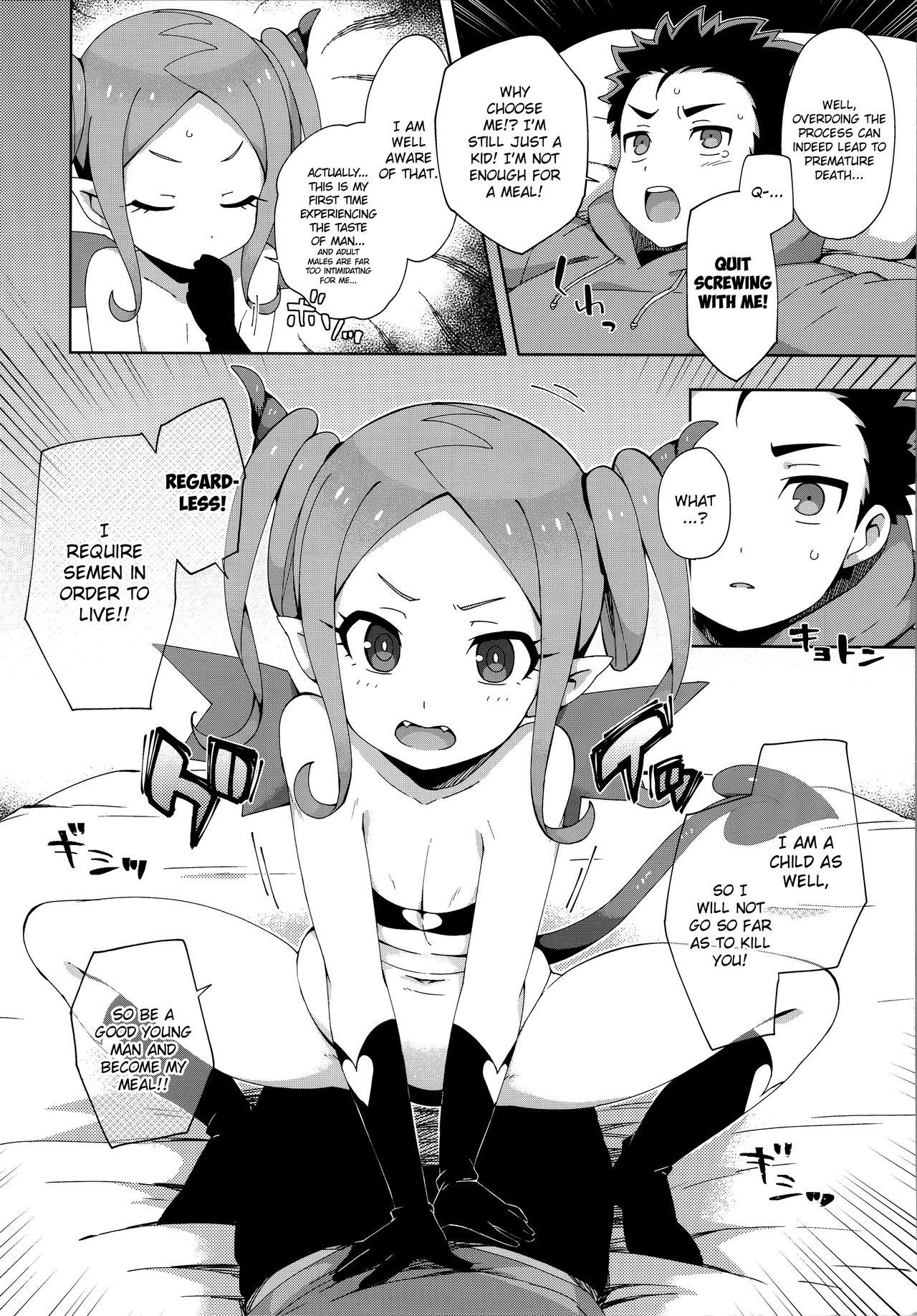 Suckingcock Hajimete wa Succubus - Original Shemales - Page 9