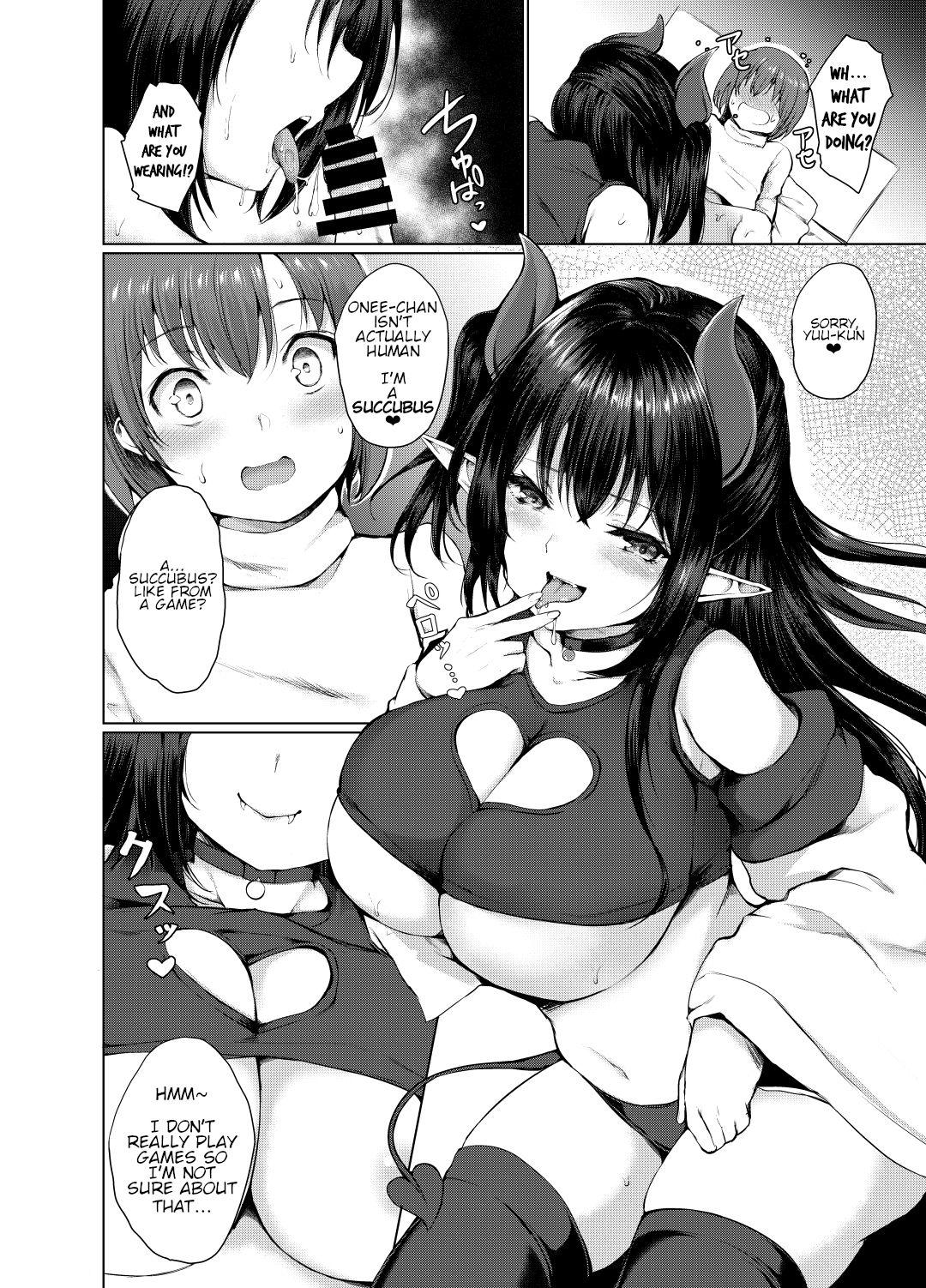 Toying Succubus Ecchi - Original Stepbrother - Page 5