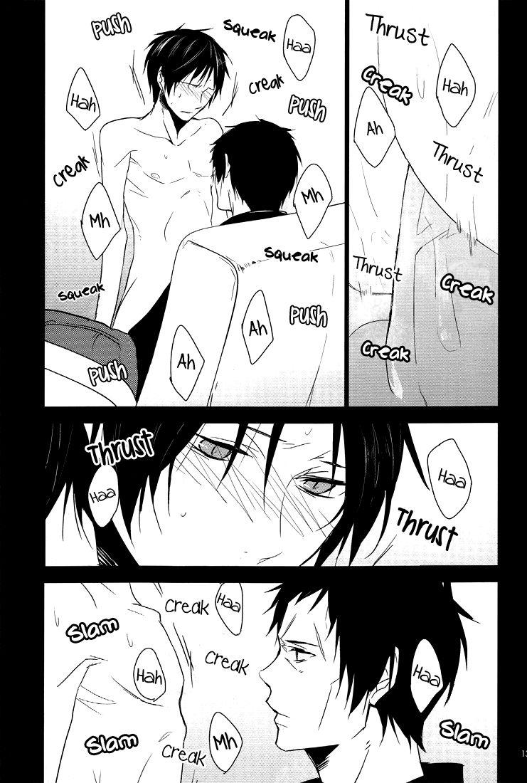 Breasts [Hummel] Bad Habit Bell - Durarara doujinshi (Utopia & Yaoi-Sei Scanlations) English - Durarara Throat Fuck - Page 13