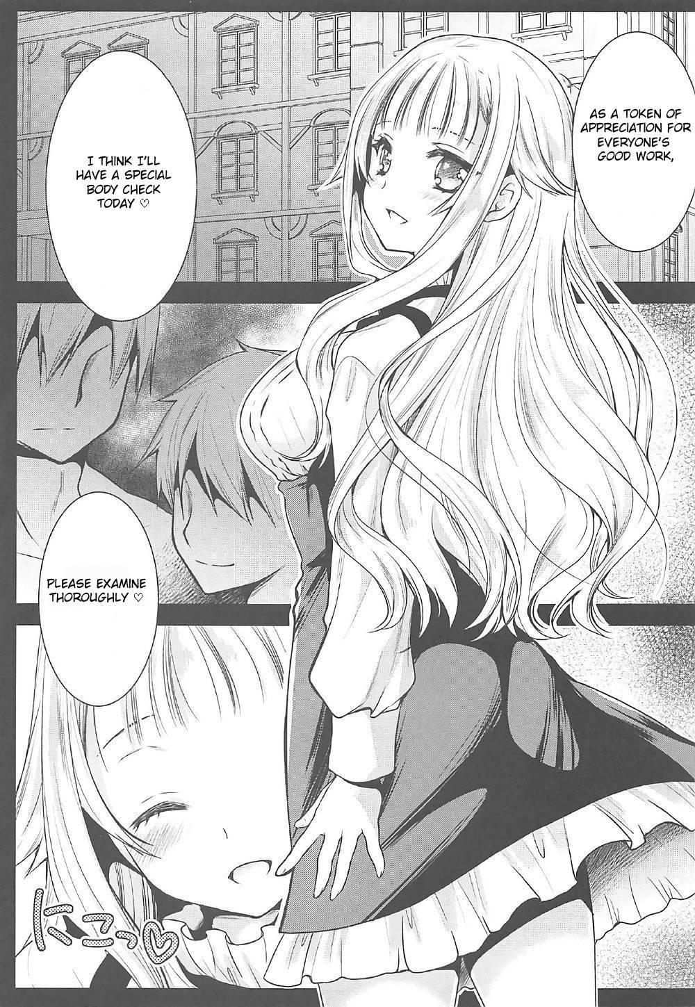 Rimjob Princess Body Check - Princess principal Red - Page 4