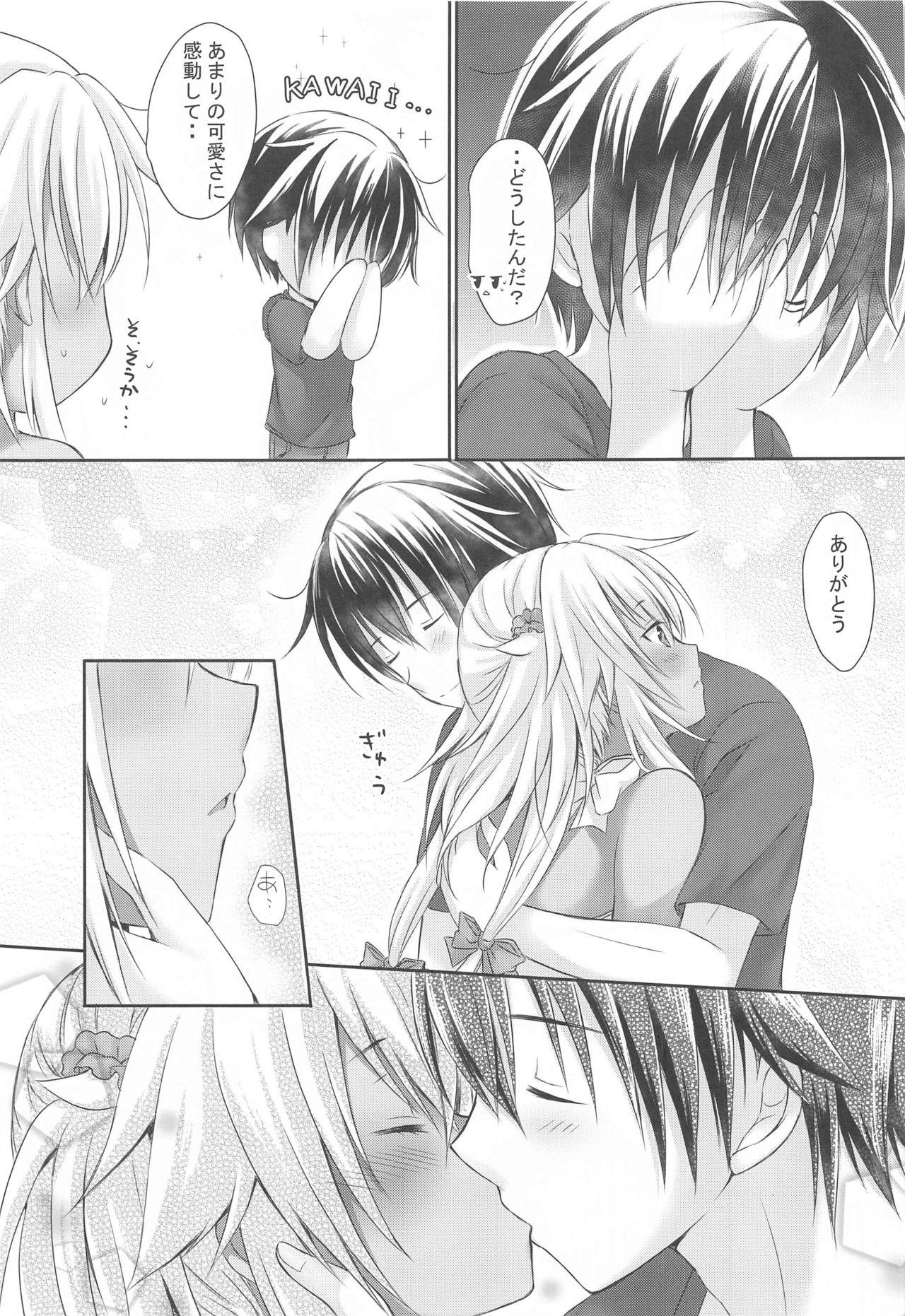 Hot Couple Sex Daisenkan Koi o Suru Kawaii Mizugi to Musashi-san - Kantai collection Lesbians - Page 8