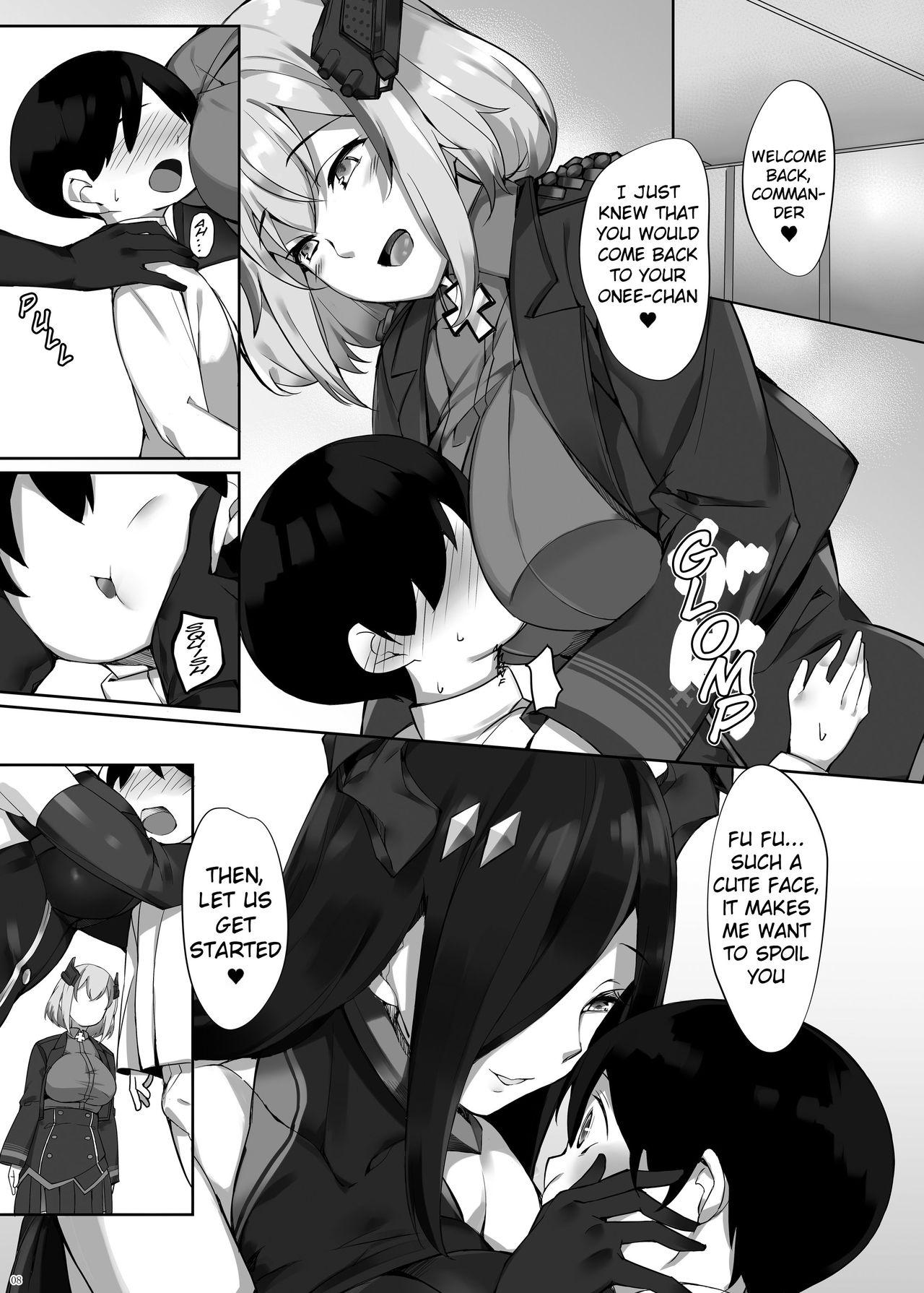 The Friedrich no Shota Ama Haha Indeki | Friedrich's Motherly Spoiling of a Shouta - Azur lane Sucks - Page 8