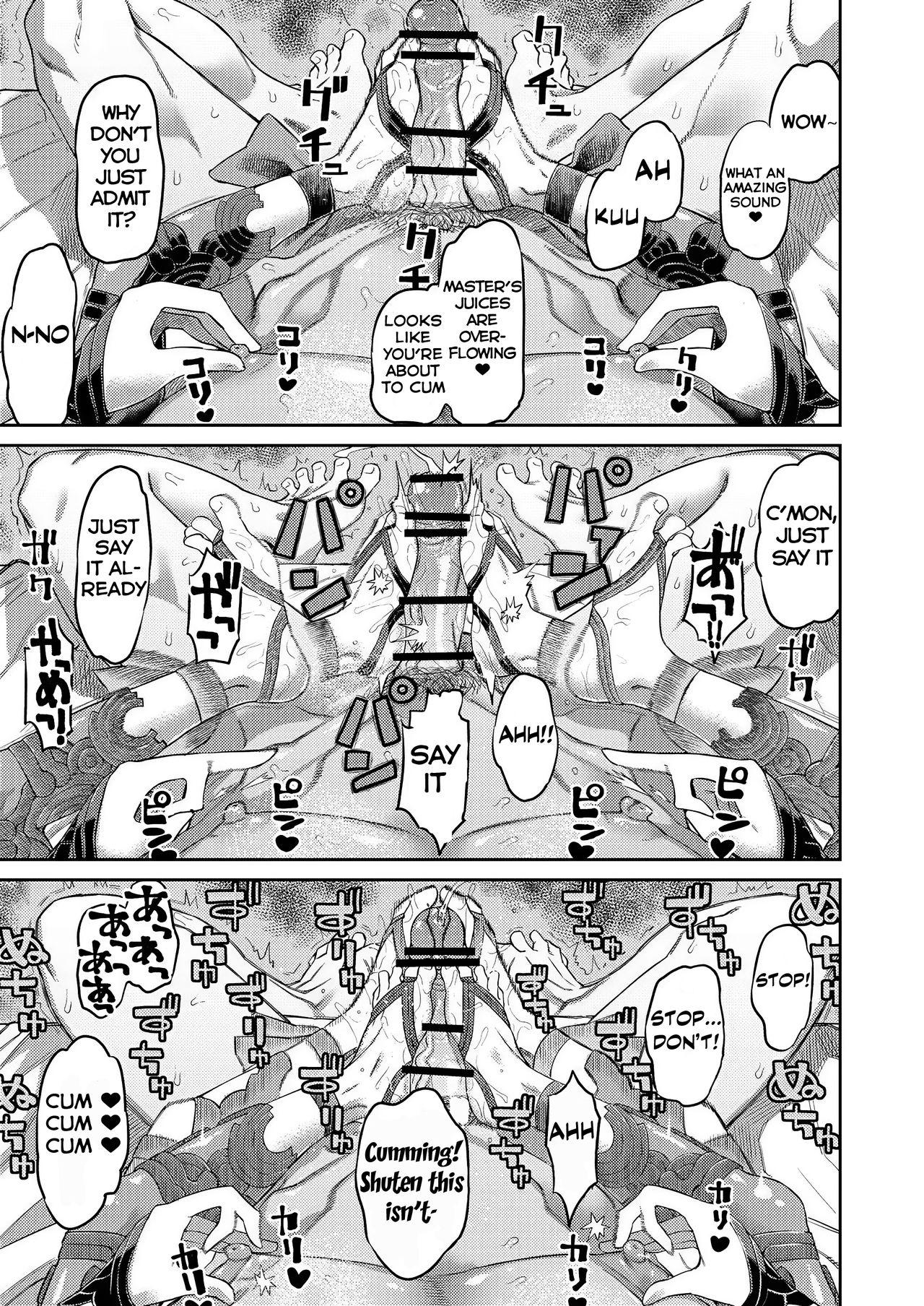 Hot Chicks Fucking Oni ni Makeru Kouhai o Uragiru | Losing to the Demon and Betraying my Kouhai - Fate grand order Girl Gets Fucked - Page 3