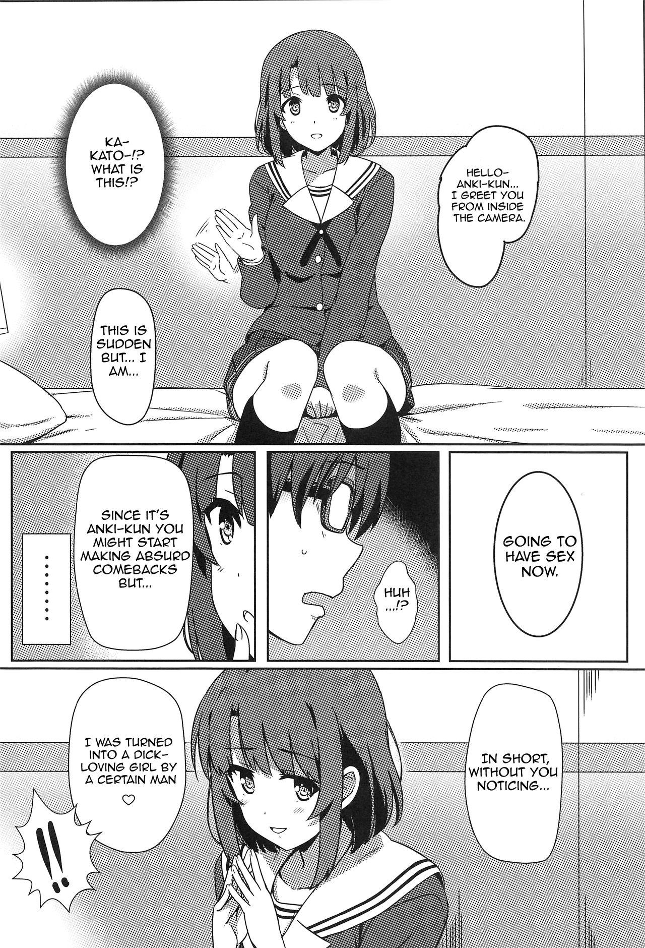 Big Natural Tits Saenai Otoko kara no Netorikata - Saenai heroine no sodatekata Messy - Page 3