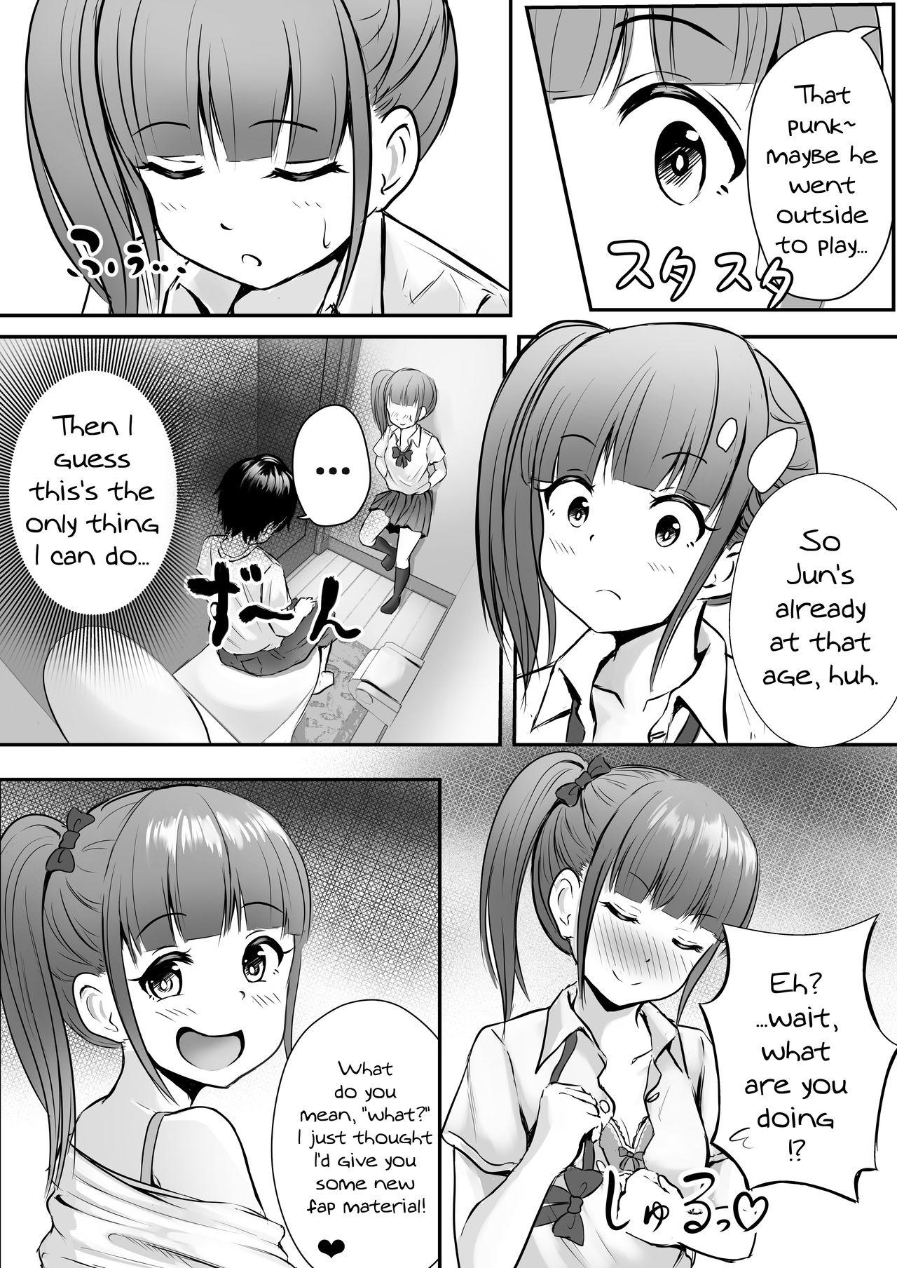 Onlyfans Ane no Shinyuu to Ikaseai | Getting Lewd With My Sister's Best Friend - Original Behind - Page 9