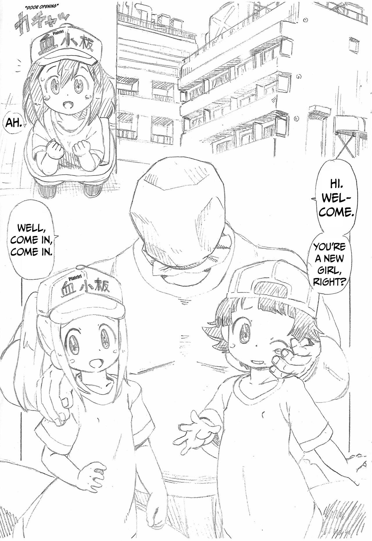 Couples Fucking Kesshouban v.s. Shingata Virus - Hataraku saibou | cells at work Xxx - Page 3