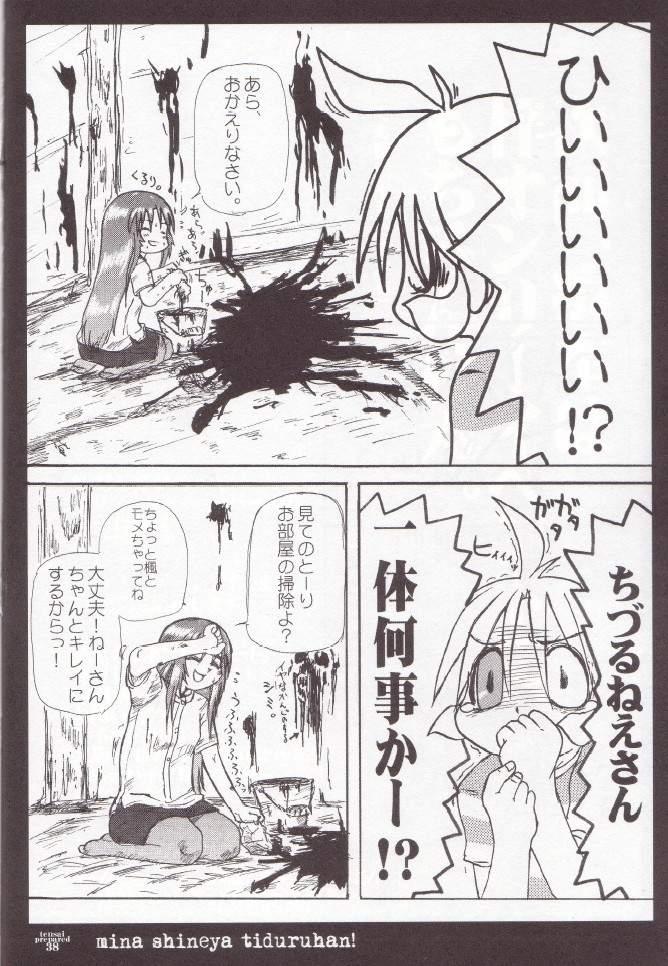 Domination Tensai Preparate - Kizuato Hairypussy - Page 37