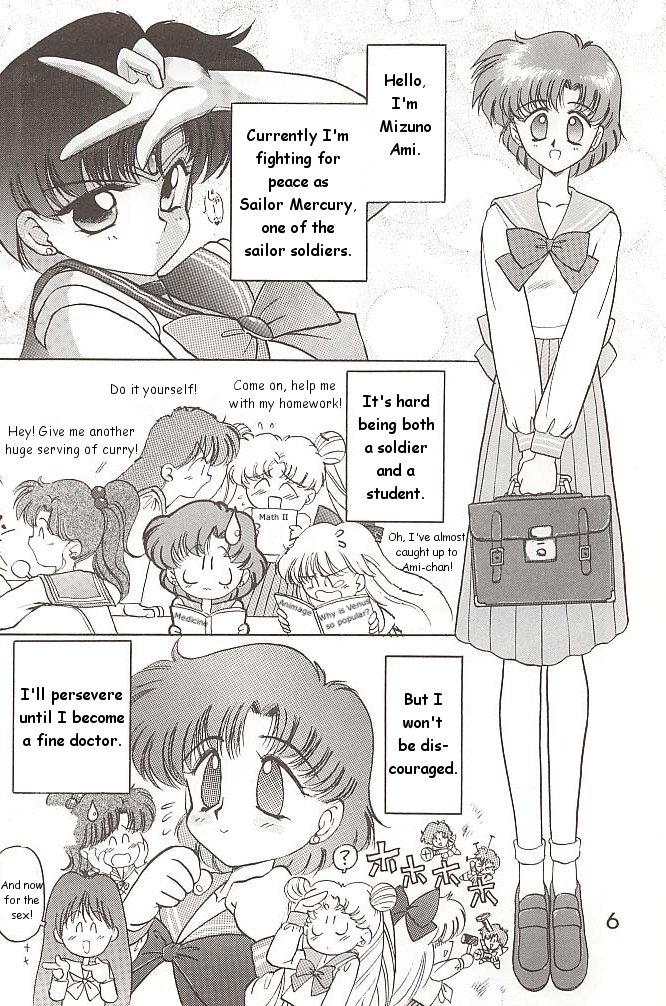 Fucking Love Deluxe - Sailor moon Rough - Page 5