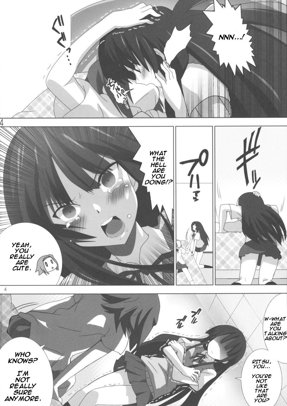 Titten [Lezmoe! (Oyu no Kaori)] K-ON Bon?! 3 -Mio to Ritsu- (K-ON!) [English] [Burning Bang] - K-on Sexy Whores - Page 6