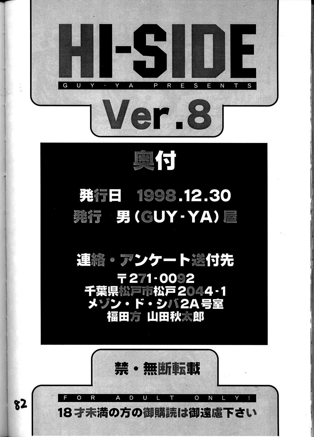 Funny HI-SIDE Ver.8 - Street fighter Slayers Fushigi no umi no nadia Bakusou kyoudai lets and go Yume no crayon oukoku Cash - Page 81