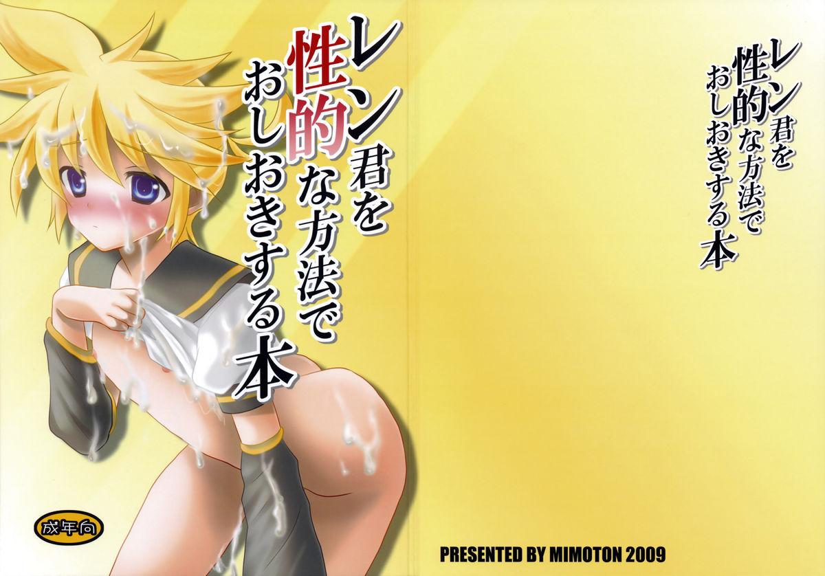 Curious Len-kun o Seiteki na Houhou de Oshioki suru Hon - Vocaloid Hardcore Fuck - Page 1