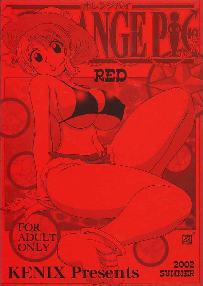 Motel ORANGE PIE Red - One piece Glory Hole - Picture 1