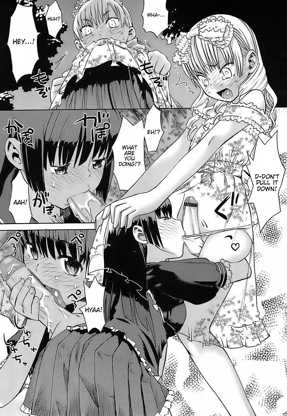 Petite Teenager Onna no ko Otoko no ko | Girl Boy Pounding - Page 12