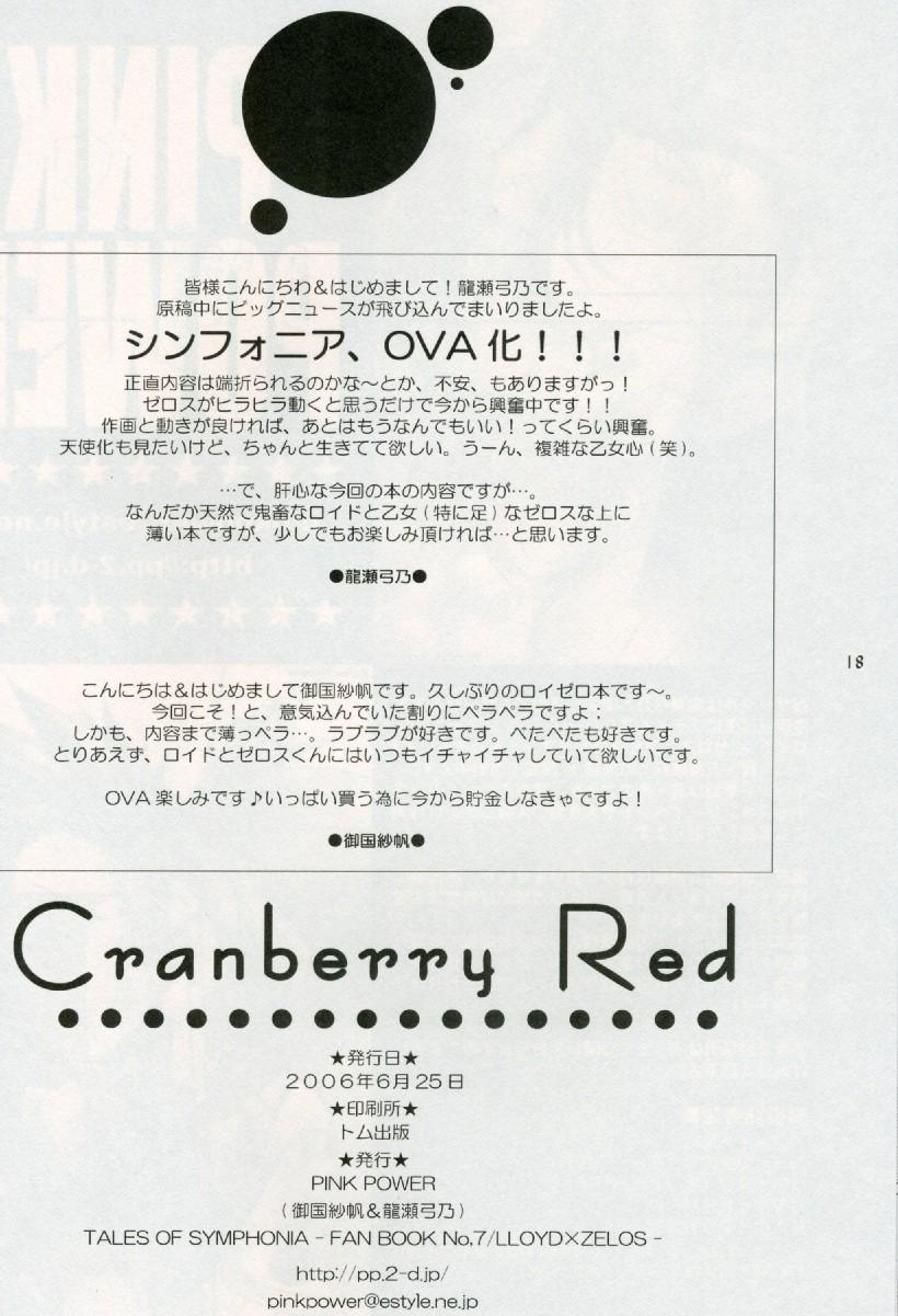 Cranberry Red 15