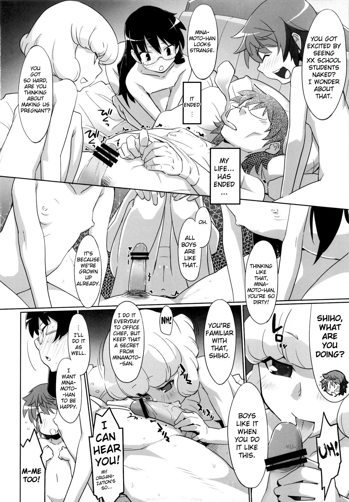 Amateur Blowjob Over the Future War! - Zettai karen children Nice - Page 7