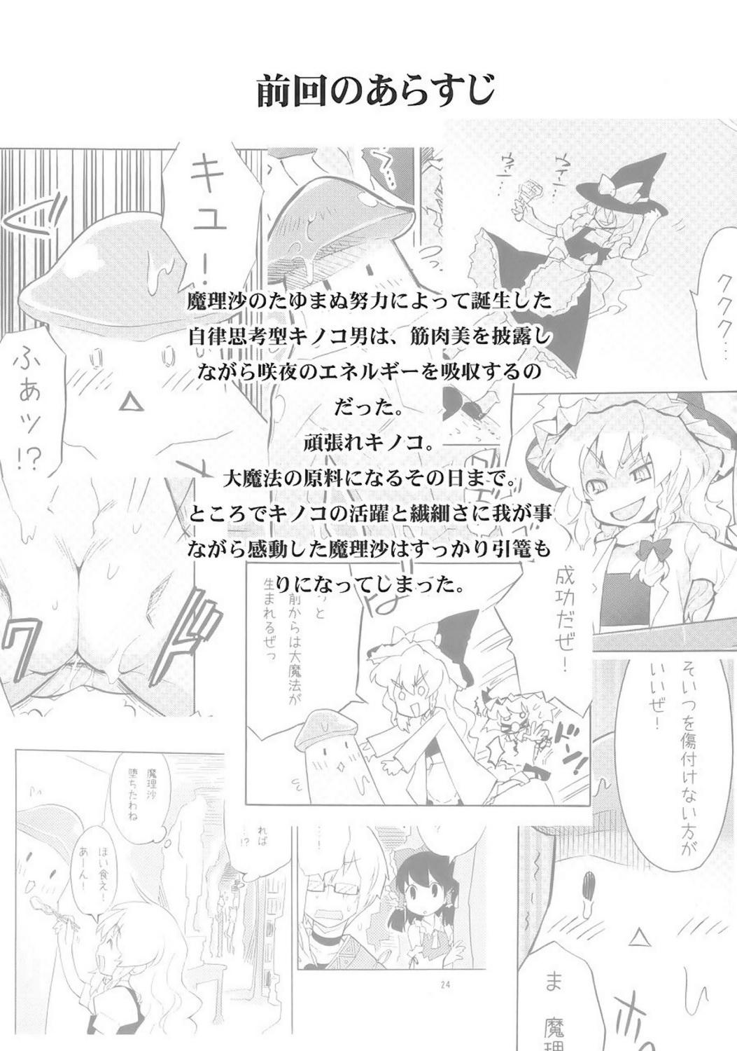 Fellatio Marisa to Kinoko to FLY HIGH - Touhou project Speculum - Page 3