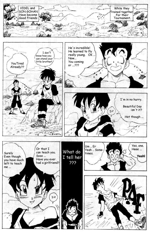 Videl Learns To Fly And Son Gohan Learns To... 1