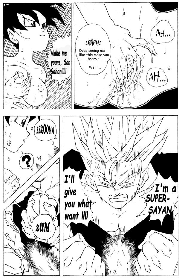 Buttplug Videl Learns To Fly And Son Gohan Learns To... - Dragon ball z Gay Cumshots - Page 6