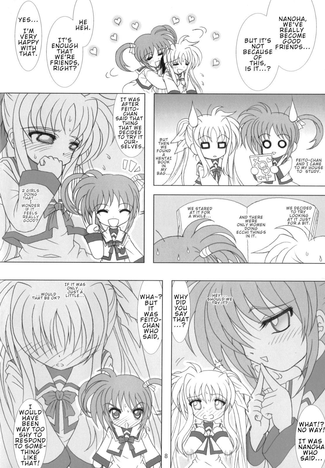 Face Sitting Nano X Fe! - Mahou shoujo lyrical nanoha Submissive - Page 7