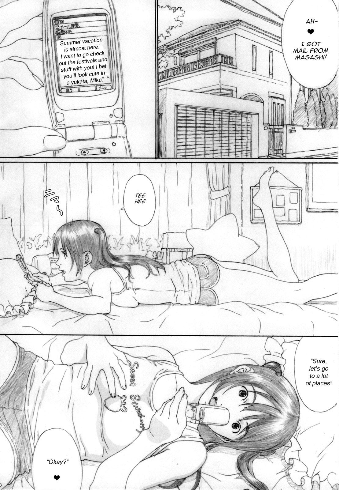 Friend Suimitsu Shoujo 3 Masturbate - Page 3