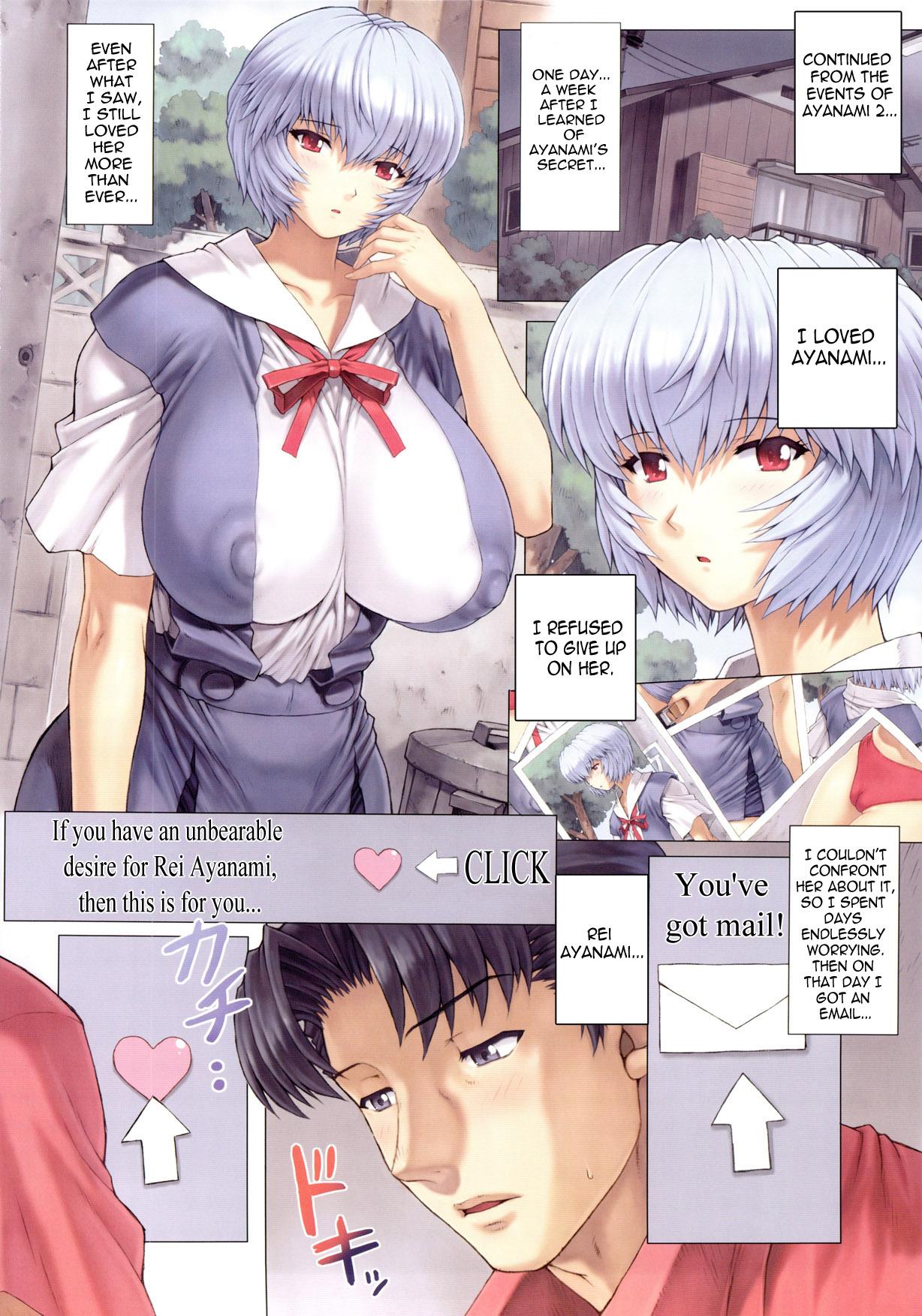 Teenage Porn Ayanami Dai 3 Kai - Neon genesis evangelion Sapphic Erotica - Page 2