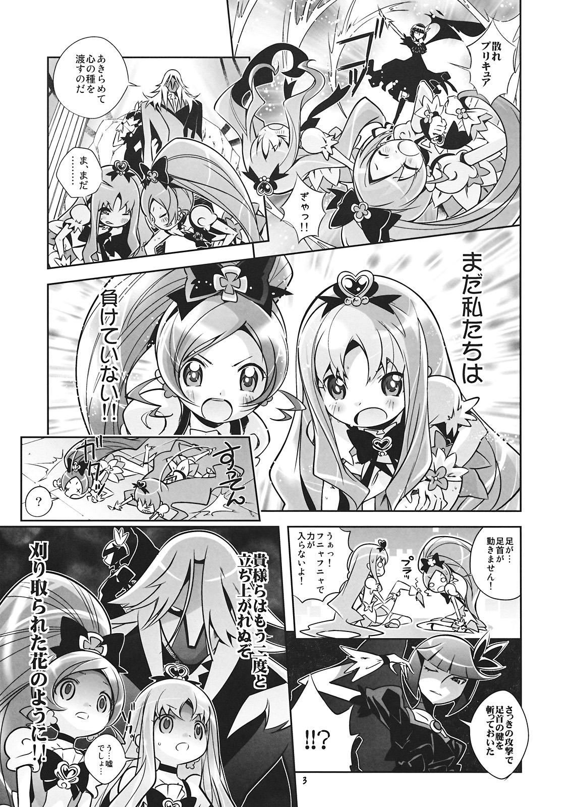 Big Black Dick Reaped flower - Heartcatch precure Swallowing - Page 3